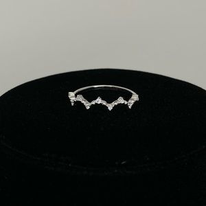 925 Sterling Silver Stackable Crown Ring
